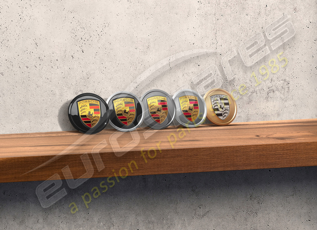 neue porsche radnabenkappen. teilenummer 9j1073000b (1)
