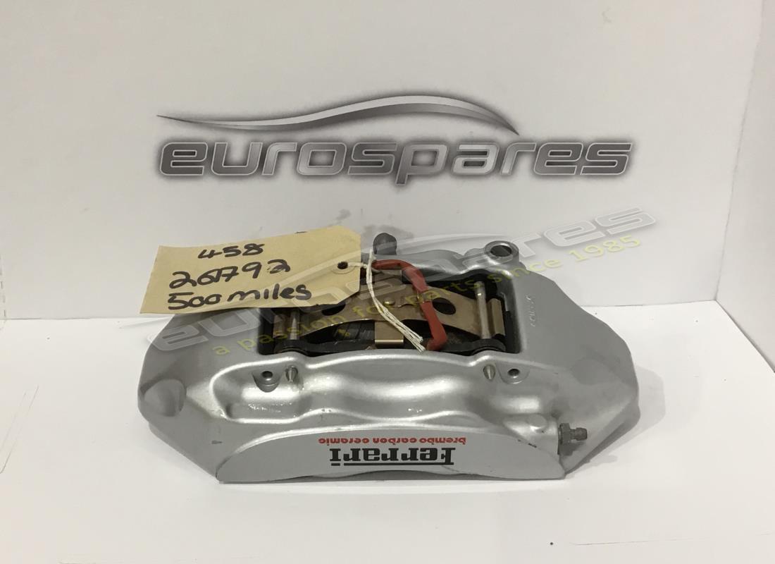 GEBRAUCHTER Ferrari LINKER HINTERER BREMSSATTEL MIT BELÄGEN-SILBER- . TEILENUMMER 261792 (1)