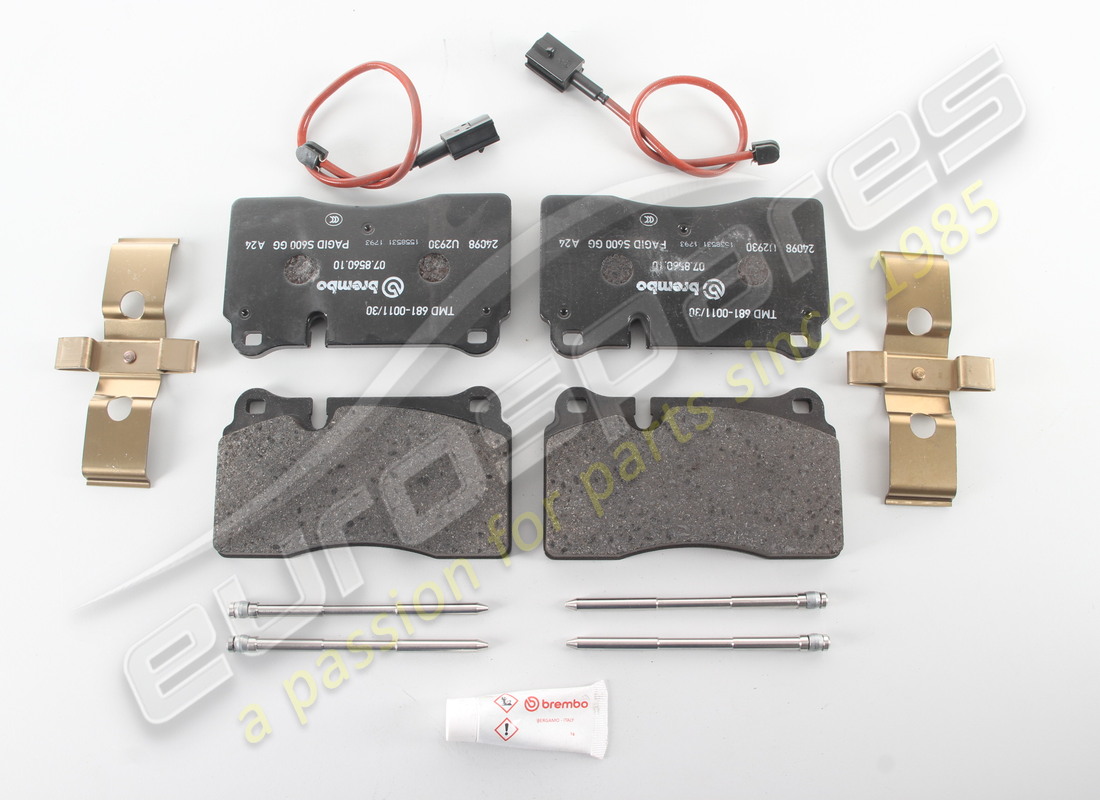 neu ferrari hinterer pads-satz. teilenummer 70001087 (1)