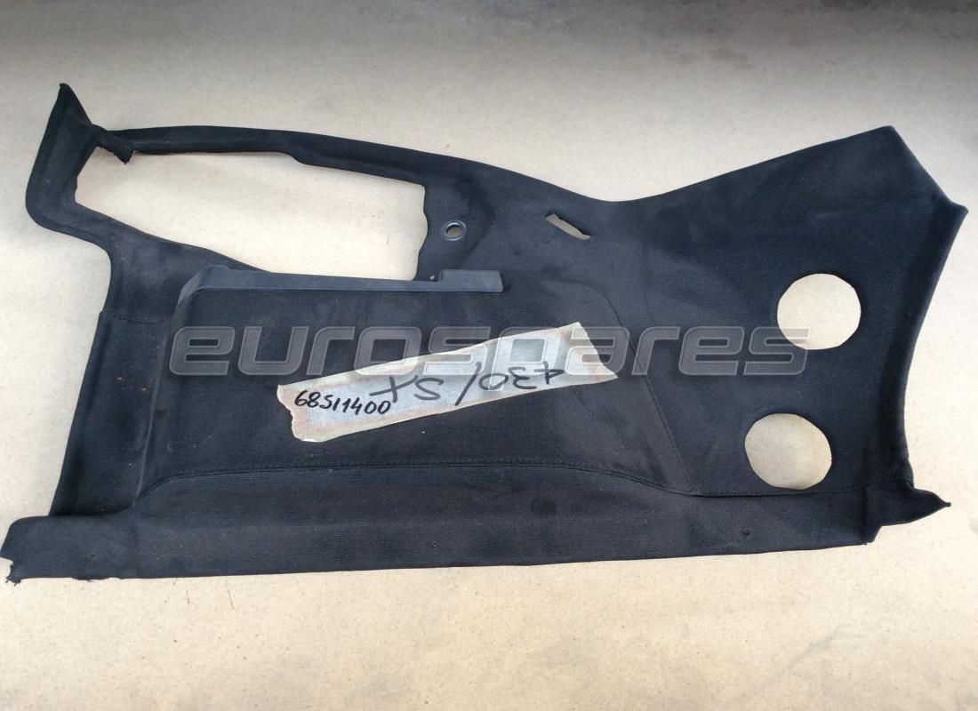 GEBRAUCHTER Ferrari LINKER KOFFERRAUMTEPPICH. TEILENUMMER 68511400 (1)