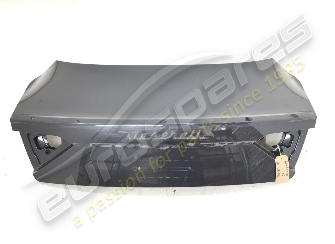 gebraucht maserati cofano posteriore predisposto di fori per spoiler removibile. teilenummer 82083300 (3)
