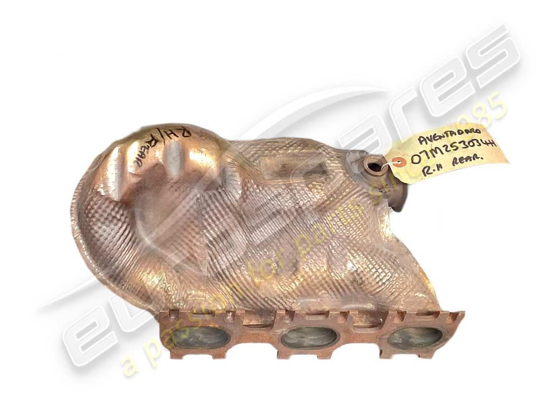 gebrauchter lamborghini auspuffkrümmer. teilenummer 07m253034h (2)