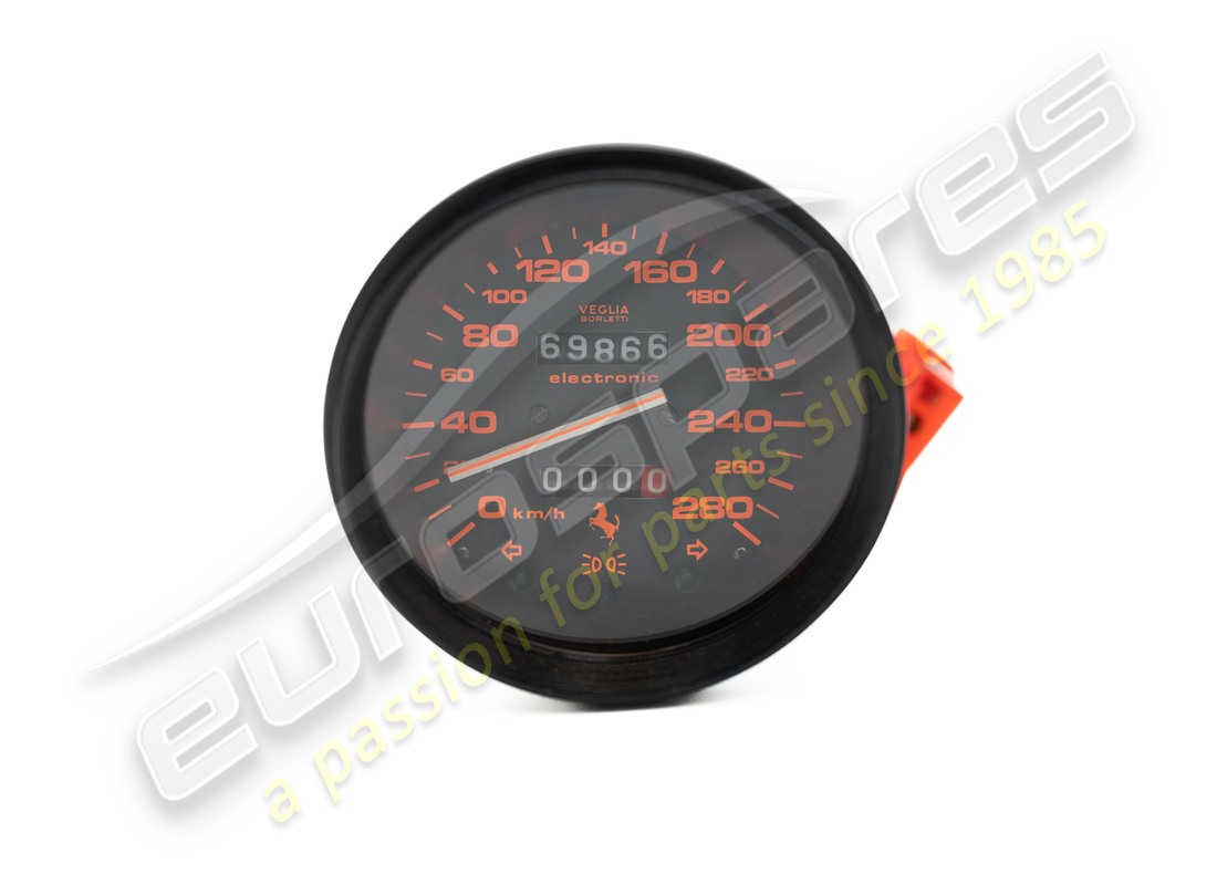 ÜBERHOLTER FERRARI TACHOMETER KPH. TEILENUMMER 139224 (2) überholter ferrari tachometer kph. teilenummer 139224 (2)
