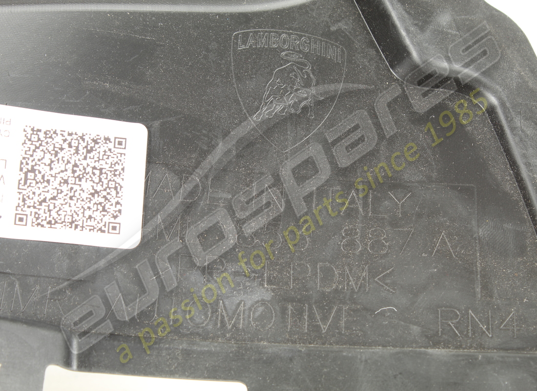 NEU LAMBORGHINI RADHAUS FRONTSPOILER LINKS. TEILENUMMER 4ML853887A (4) neu lamborghini radhaus frontspoiler links. teilenummer 4ml853887a (4)