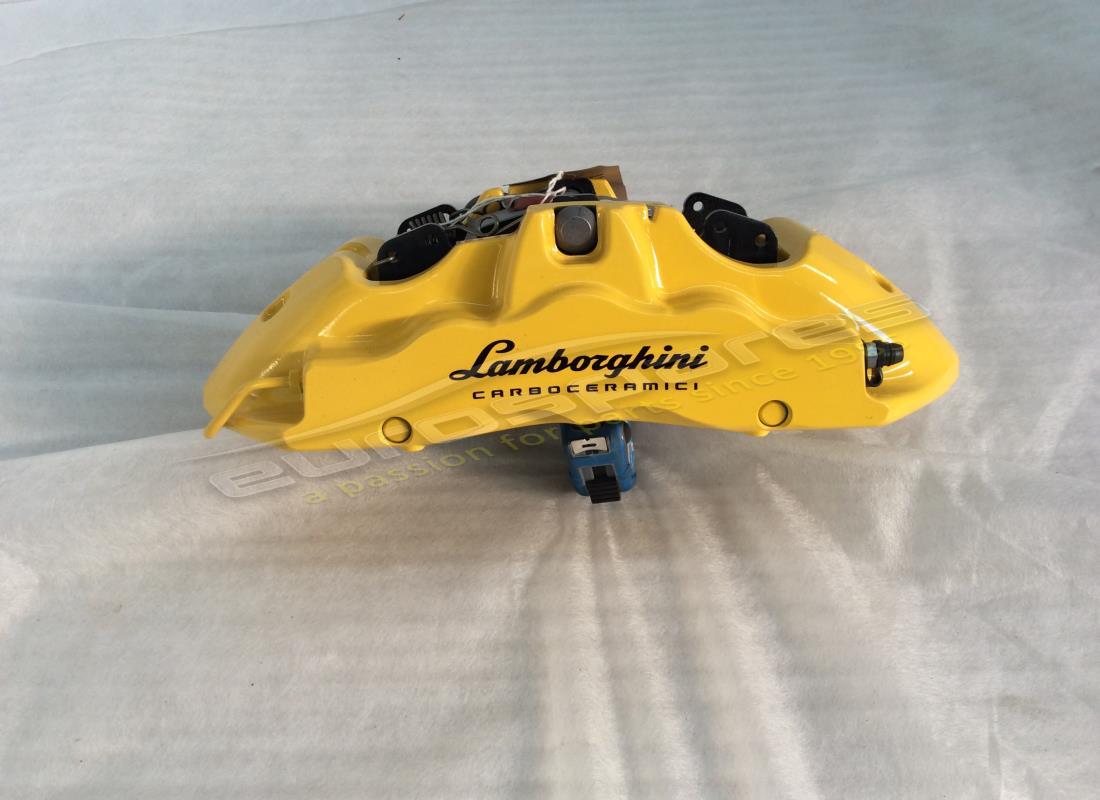 NEUER Lamborghini VORDERBREMSSATTEL IN GELB. TEILENUMMER 4T0615106CB (1)