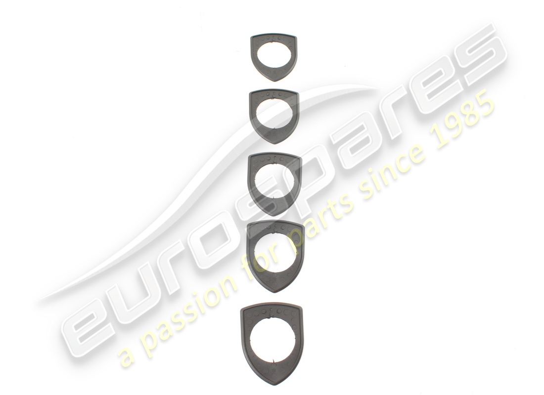 neue porsche rückseite des motorhaubenabzeichens. teilenummer 7l5853611b (1)