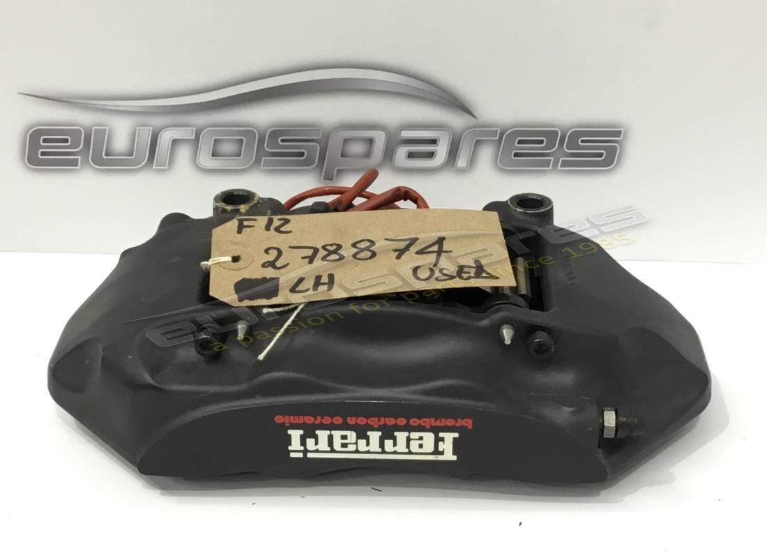 gebrauchter ferrari hinterer linker bremssattel mit belägen. teilenummer 278874 (1)