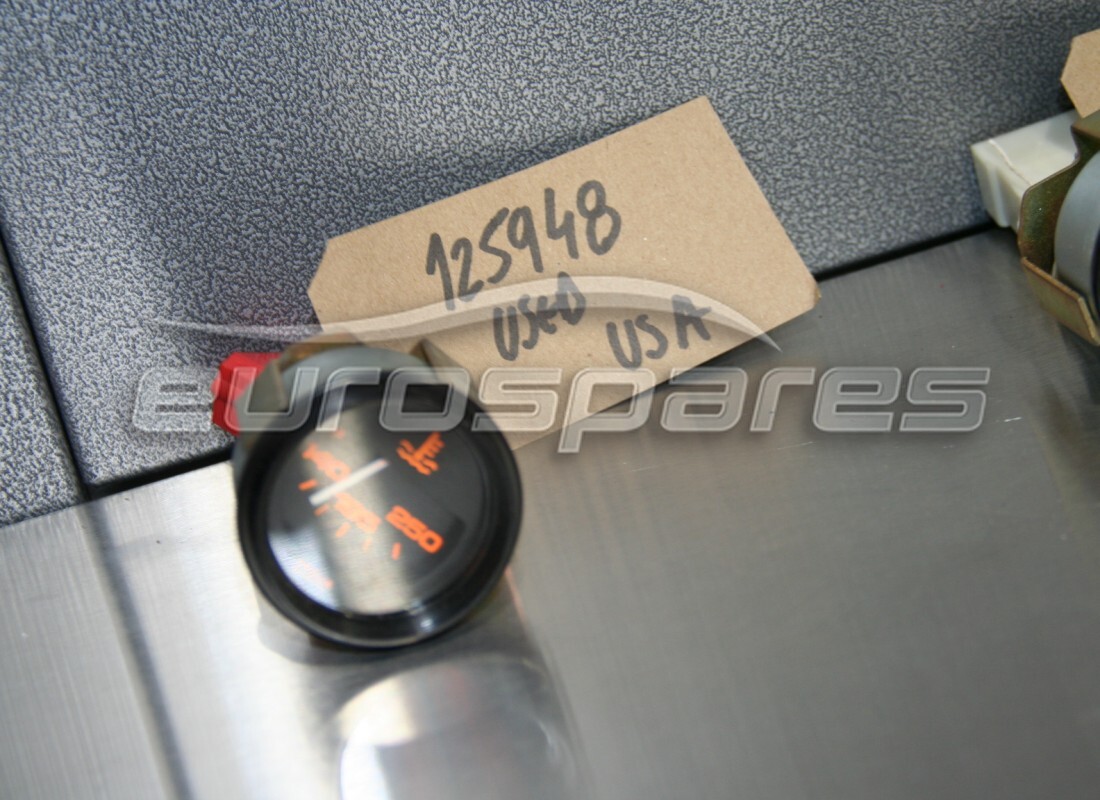 GEBRAUCHT Ferrari WASSERTEMPERATURANZEIGE RHD . TEILENUMMER 125948 (1)