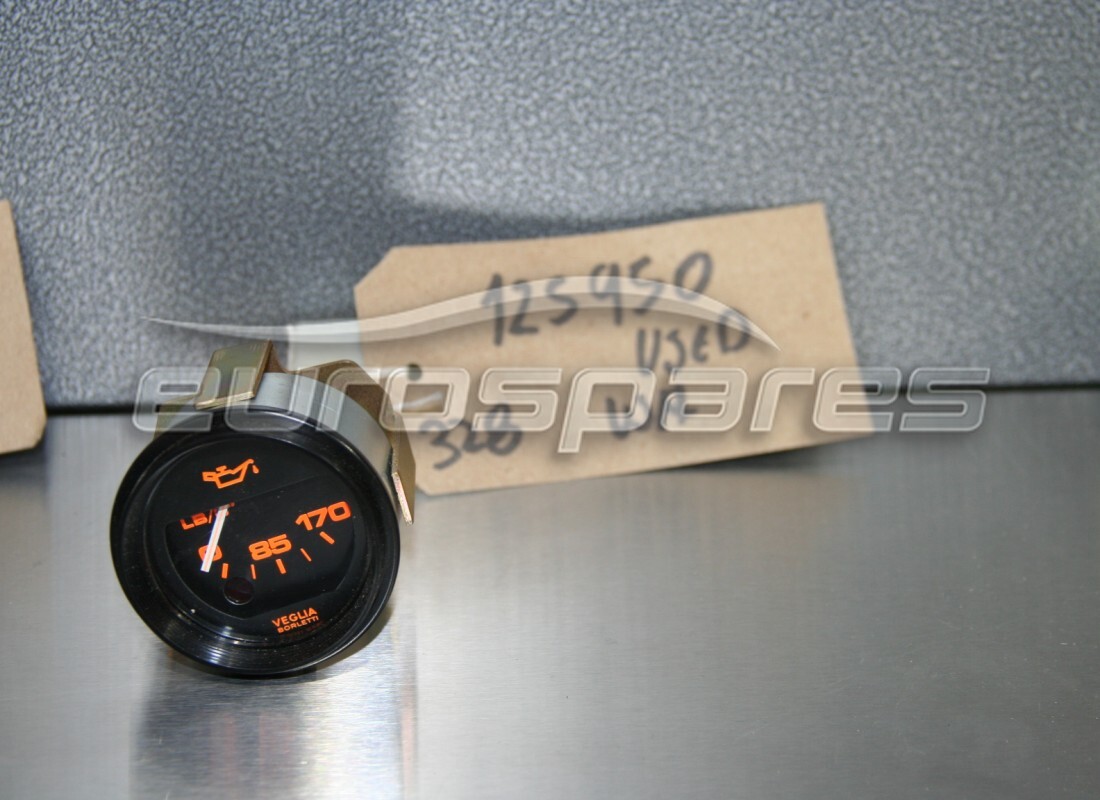 GEBRAUCHT Ferrari ÖLDRUCKANZEIGE RHD . TEILENUMMER 125950 (1)