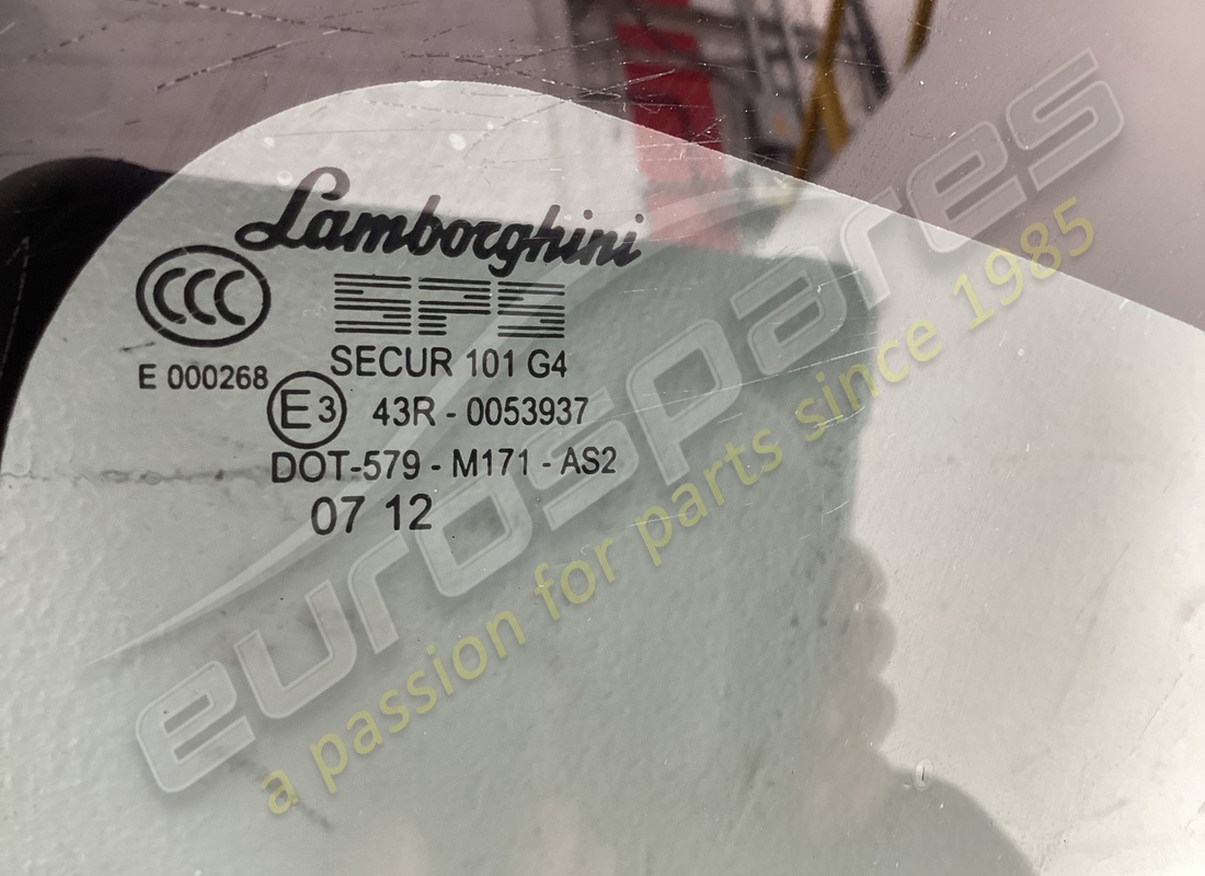 gebraucht lamborghini seitenscheibe, hinten. teilenummer 418845299 (2)