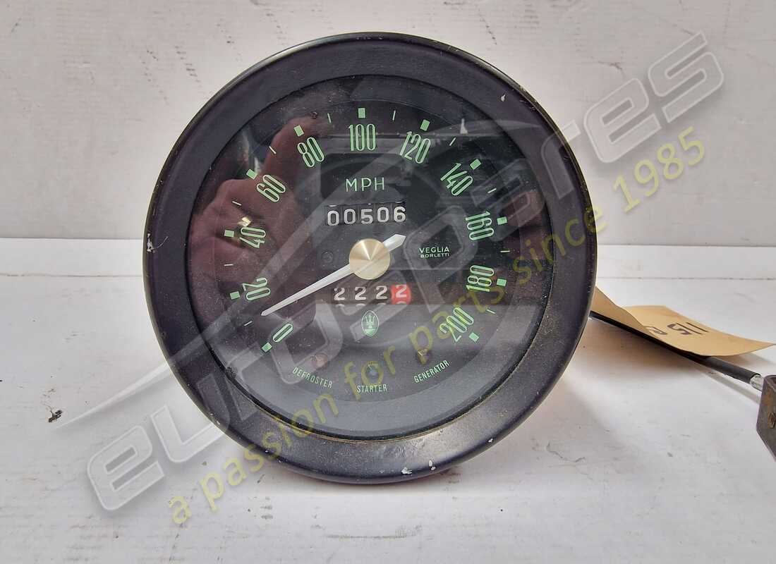 VERWENDET Maserati TACHOMETER MPH . TEILENUMMER 115BC65212 (1)