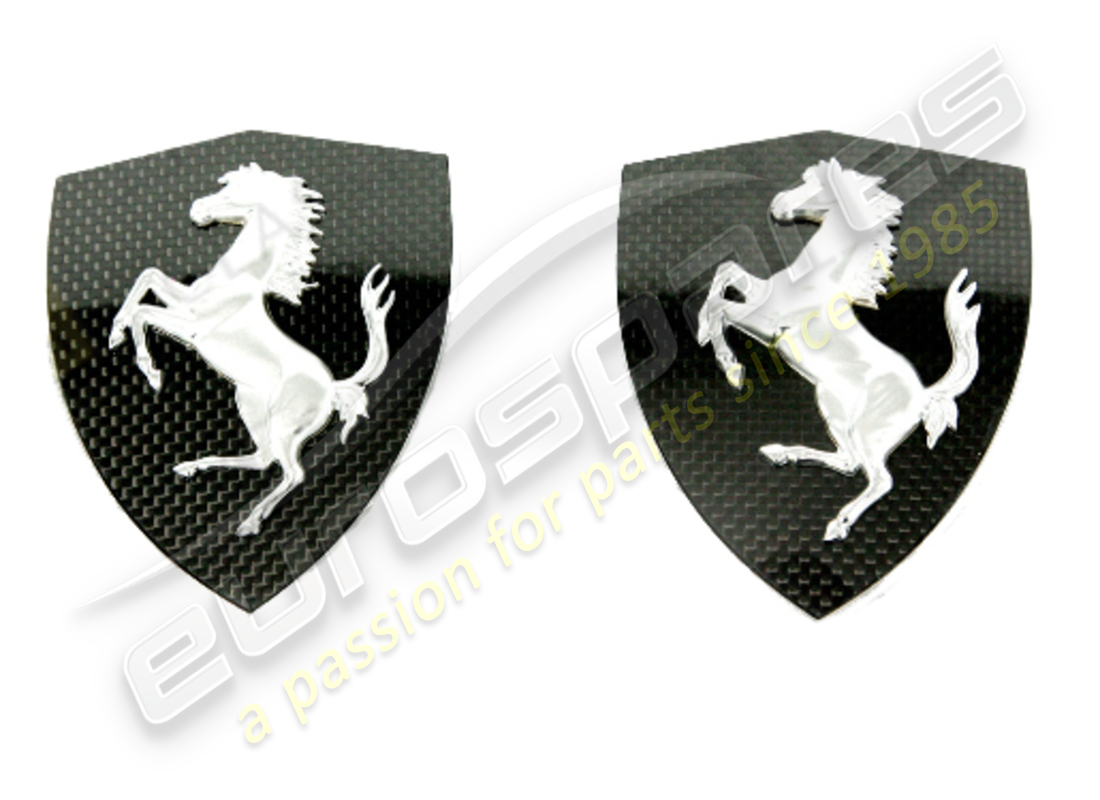 neues ferrari 599 gto carbon flügelabzeichen-kit. teilenummer 70001982 (1)