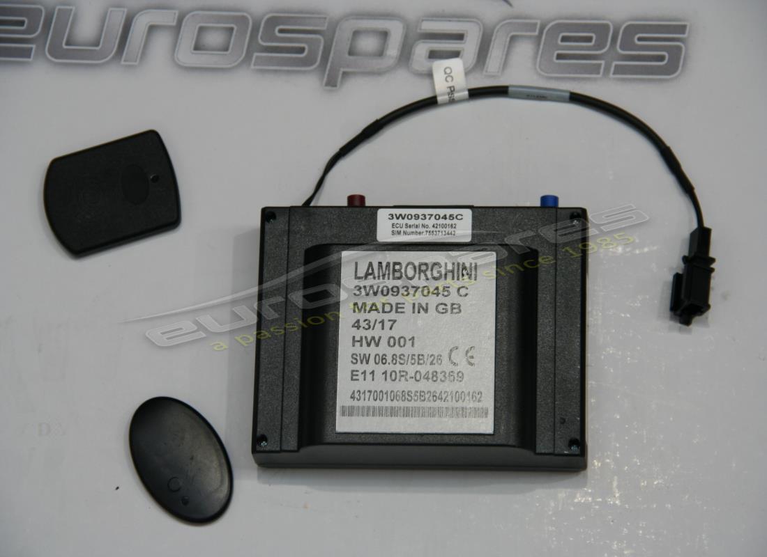 VERWENDET Lamborghini STEUEREINHEIT, ALARMTRACKER CNTRL MODL . TEILENUMMER 3W0937045C (1)