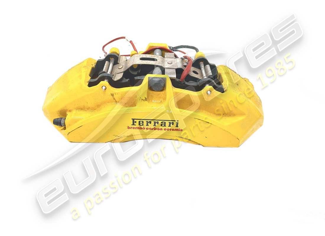 gebrauchter ferrari vorderer linker bremssattel mit belägen. teilenummer 315567 (1)