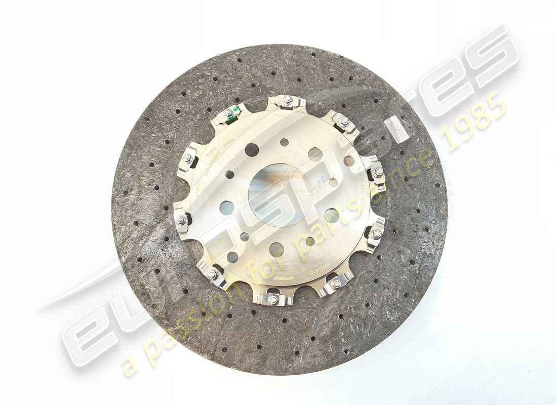 neue ferrari hintere bremsscheibe, carbon-keramik-version. teilenummer 216835 (1)