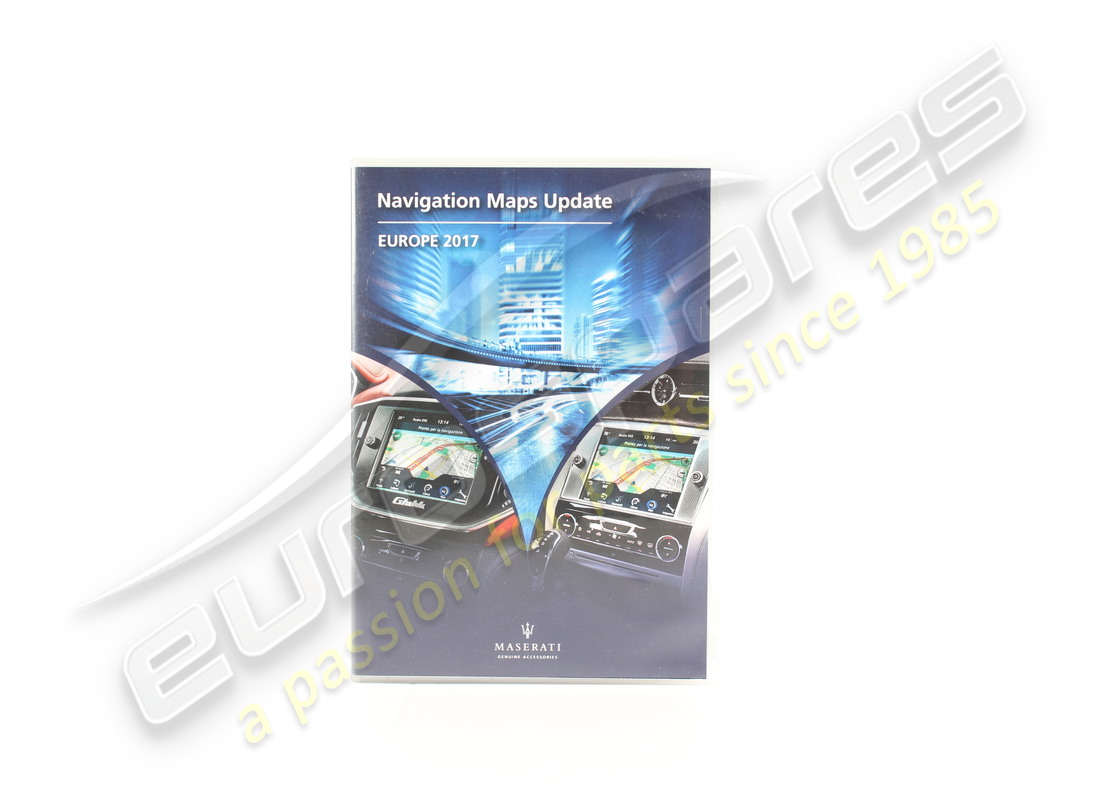 NEU Maserati NAV. CD (OPT) EUROPA . TEILENUMMER 201115 (1)