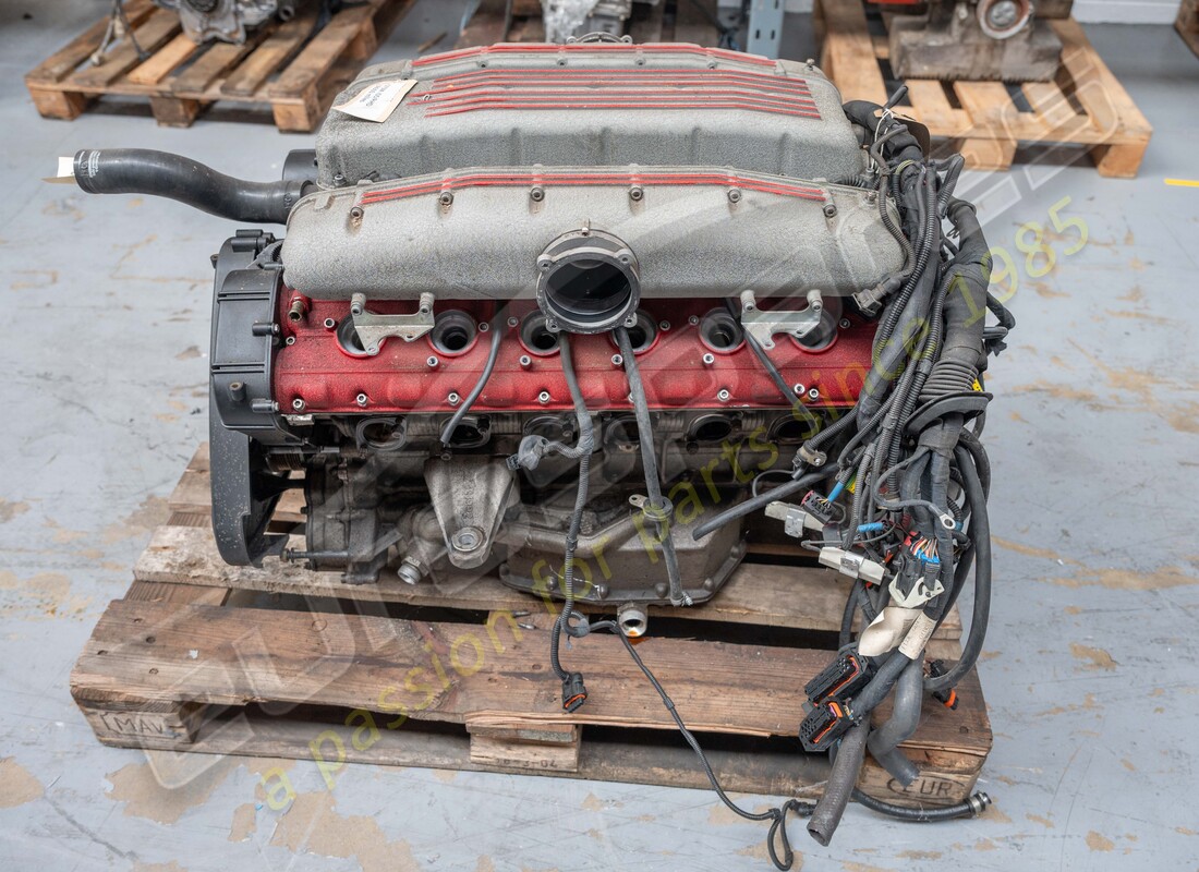 gebrauchter ferrari 575m motor. teilenummer 194666 (4)