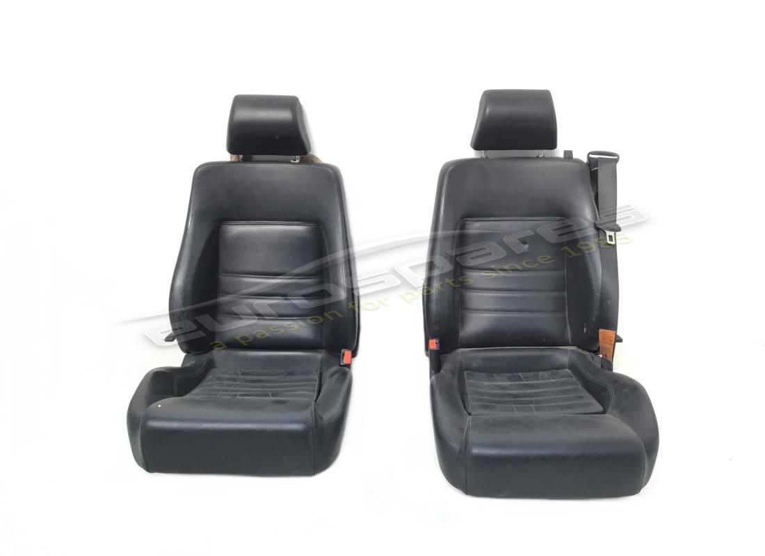 GEBRAUCHT Ferrari PAAR SCHWARZE SITZE. TEILENUMMER 900114700 (1)