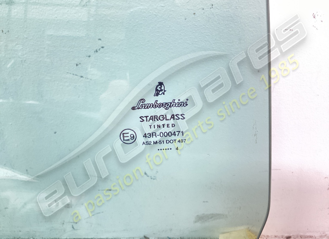 neues (sonstige) lamborghini türfenster, vorn. teilenummer 400845201a (2)