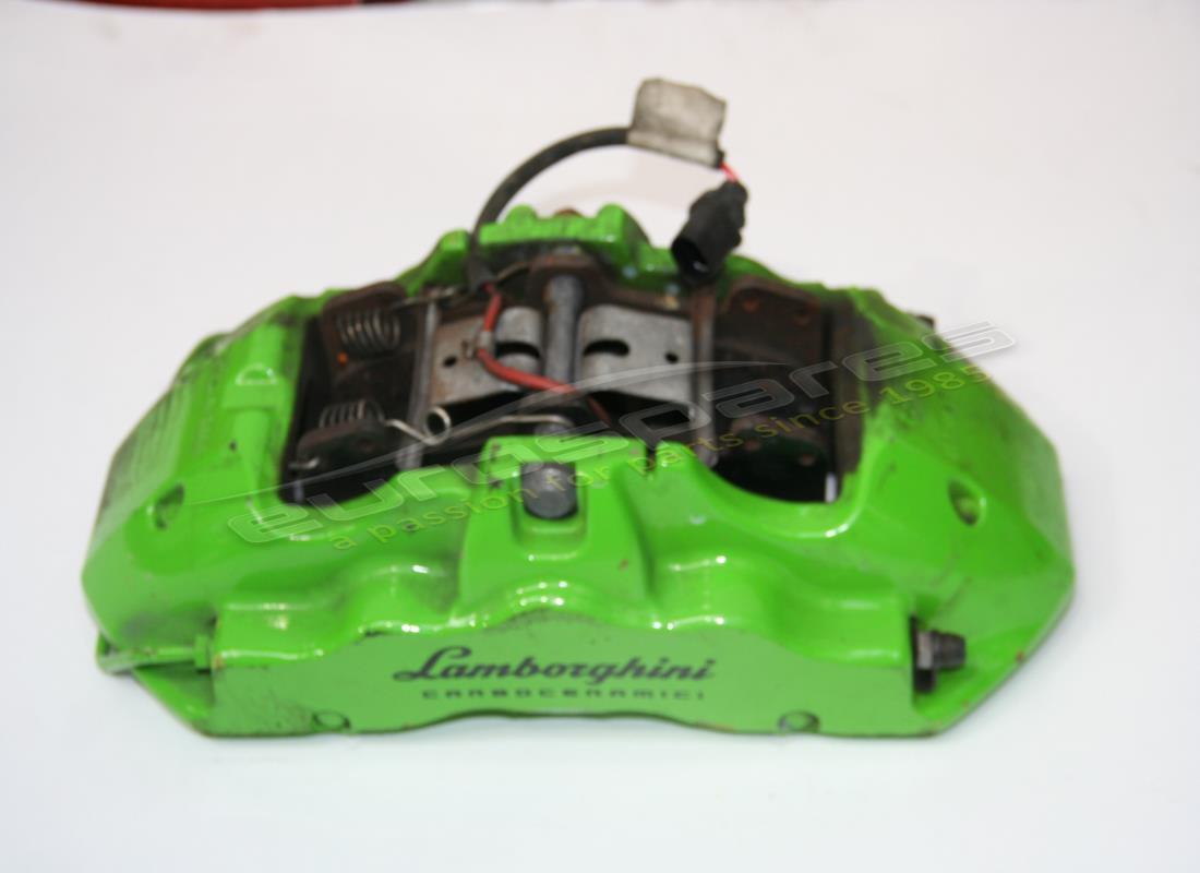 GEBRAUCHTER Lamborghini CCB-BREMSSATTEL, VORNE RECHTS, GRÜN. TEILENUMMER 4T0615106AB (1)