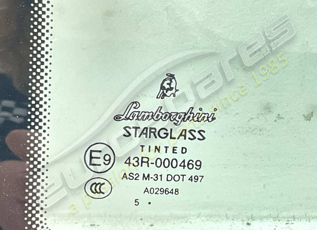 gebraucht lamborghini seitenscheibe, hinten. teilenummer 408845299a (2)