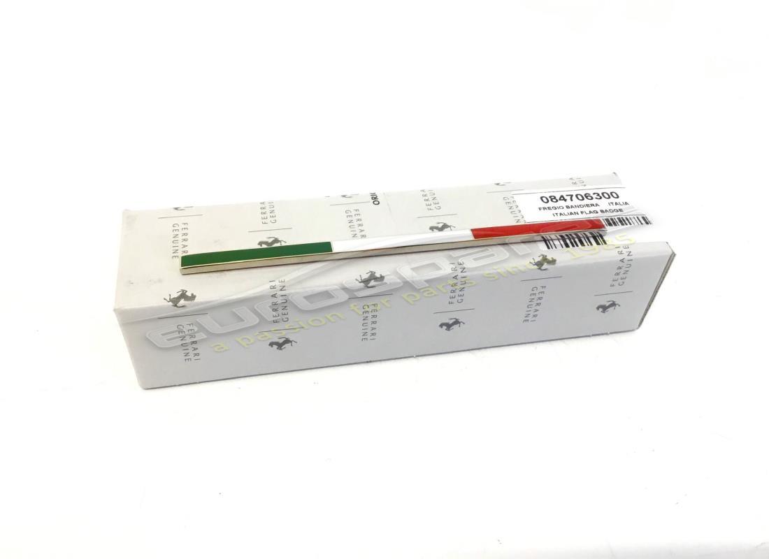 neues ferrari italienisches flaggenabzeichen. teilenummer 84706300 (1)