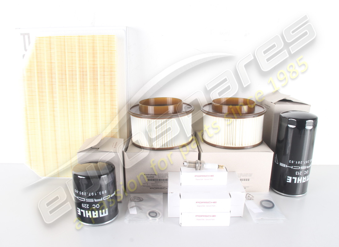 new porsche maintenance set - for - periodic maintenance - 40 000km - 24 000 mls - comprising:. part number 99310090100 (1)