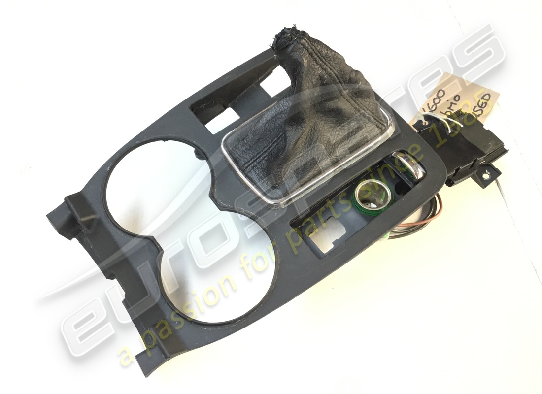 GEBRAUCHT Maserati KOMPLETTE MITTLERE ZIERPLATTE SCHWARZ . TEILENUMMER 981606600 (1)