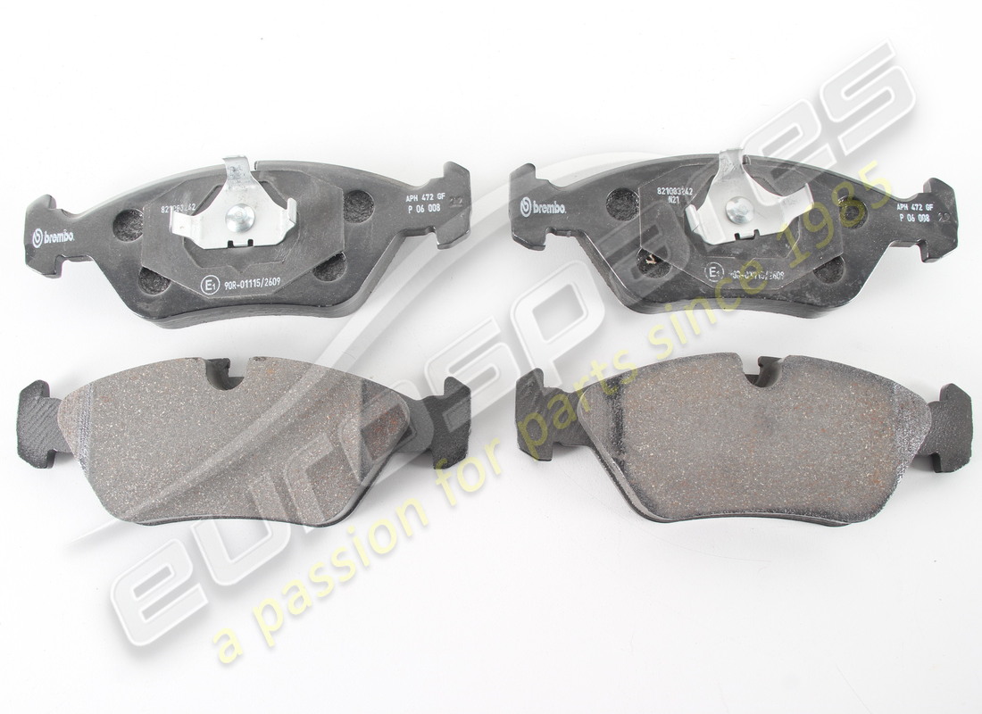 NEUER Eurospares VORDERRAD-BREMSBELÄGE-SATZ. TEILENUMMER 310254039 (1)