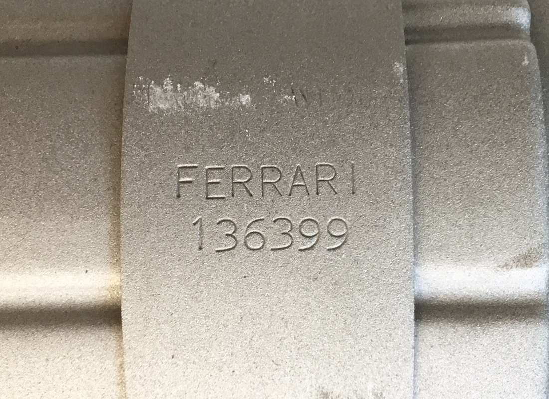 neuer ferrari auspuffschalldämpfer nicht kat. teilenummer 136399 (6)