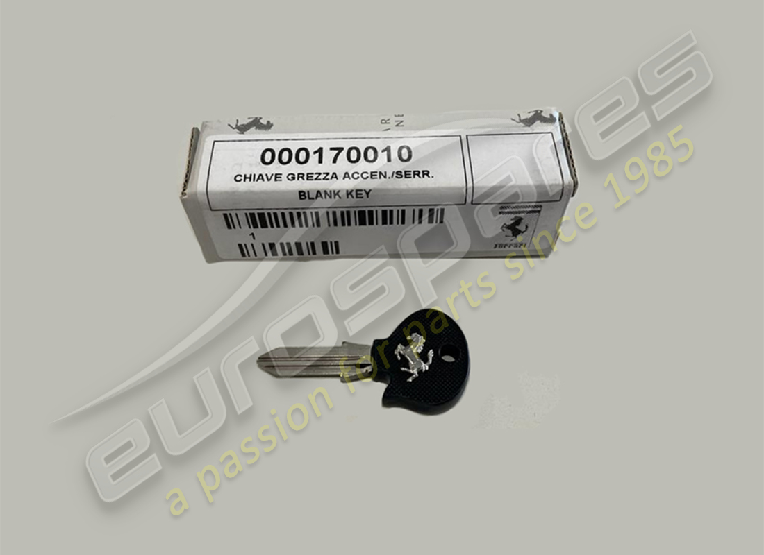 neuer ferrari leerer schlüssel. teilenummer 170010 (1)