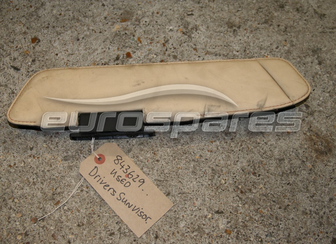 GEBRAUCHTE Ferrari RECHTE SONNENBLENDE. TEILENUMMER 843629.. (1)