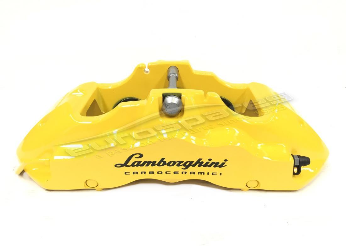 NEUER (ANDERER) Lamborghini VORDERBREMSSATTEL IN GELB. TEILENUMMER 4T0615106CB (1)