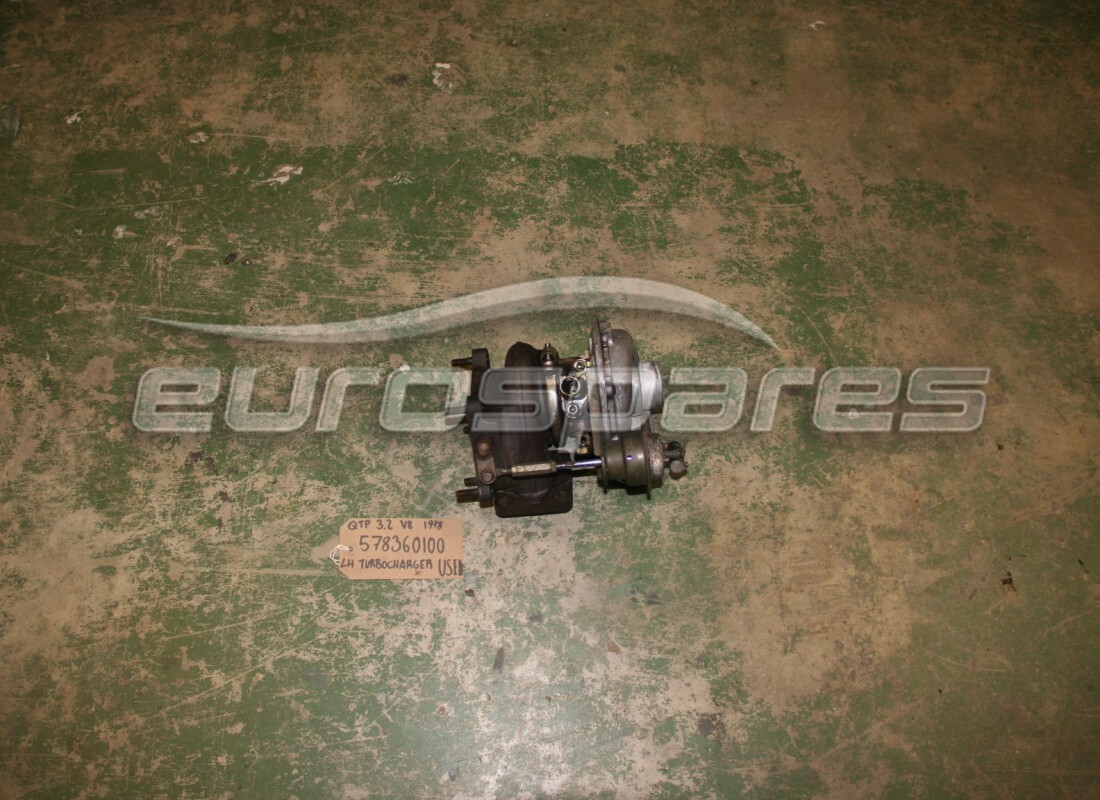 GEBRAUCHTER Maserati LINKER TURBOLADER. TEILENUMMER 578360100 (1)