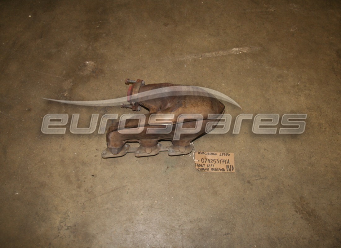 GEBRAUCHTER Lamborghini AUSPUFFKRÜMMER. TEILENUMMER 07M253171A (1)