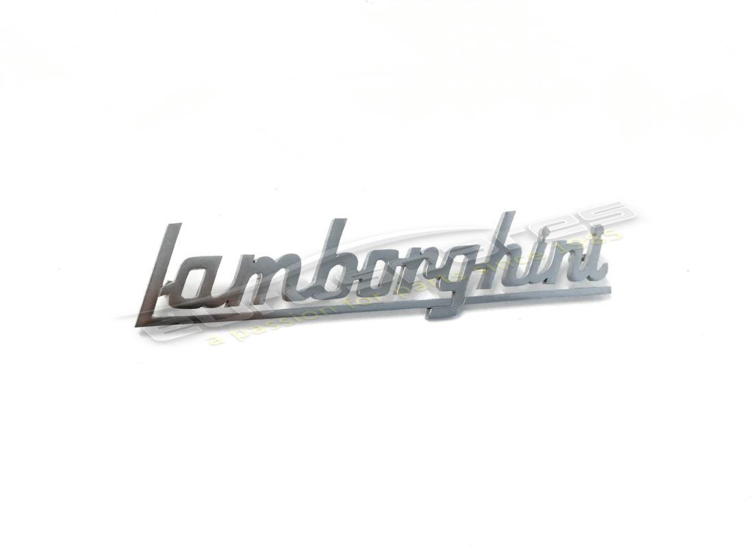 neues abzeichen mit lamborghini buchstaben (chrom). teilenummer 006106554 (1)