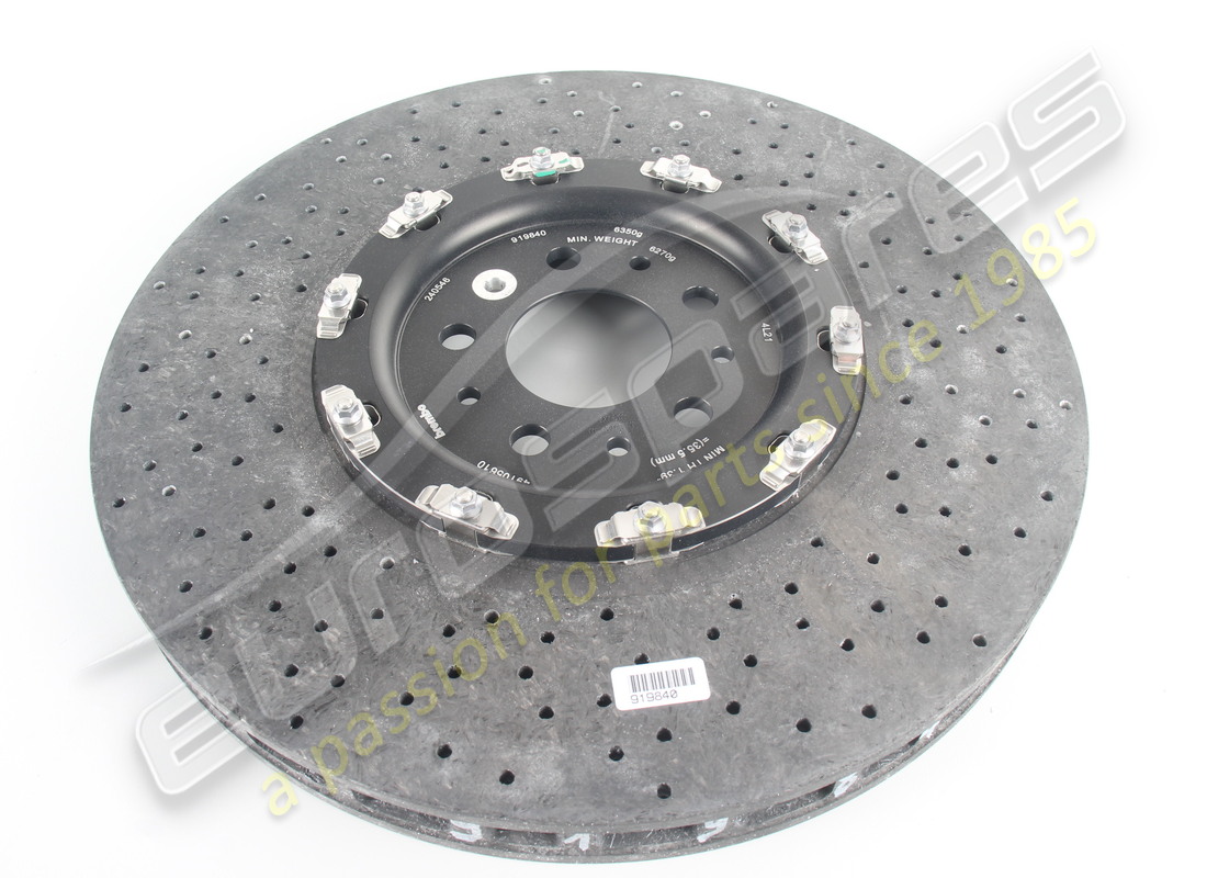 neue ferrari vordere bremsscheibe, carbon-keramik. teilenummer 240546 (1)