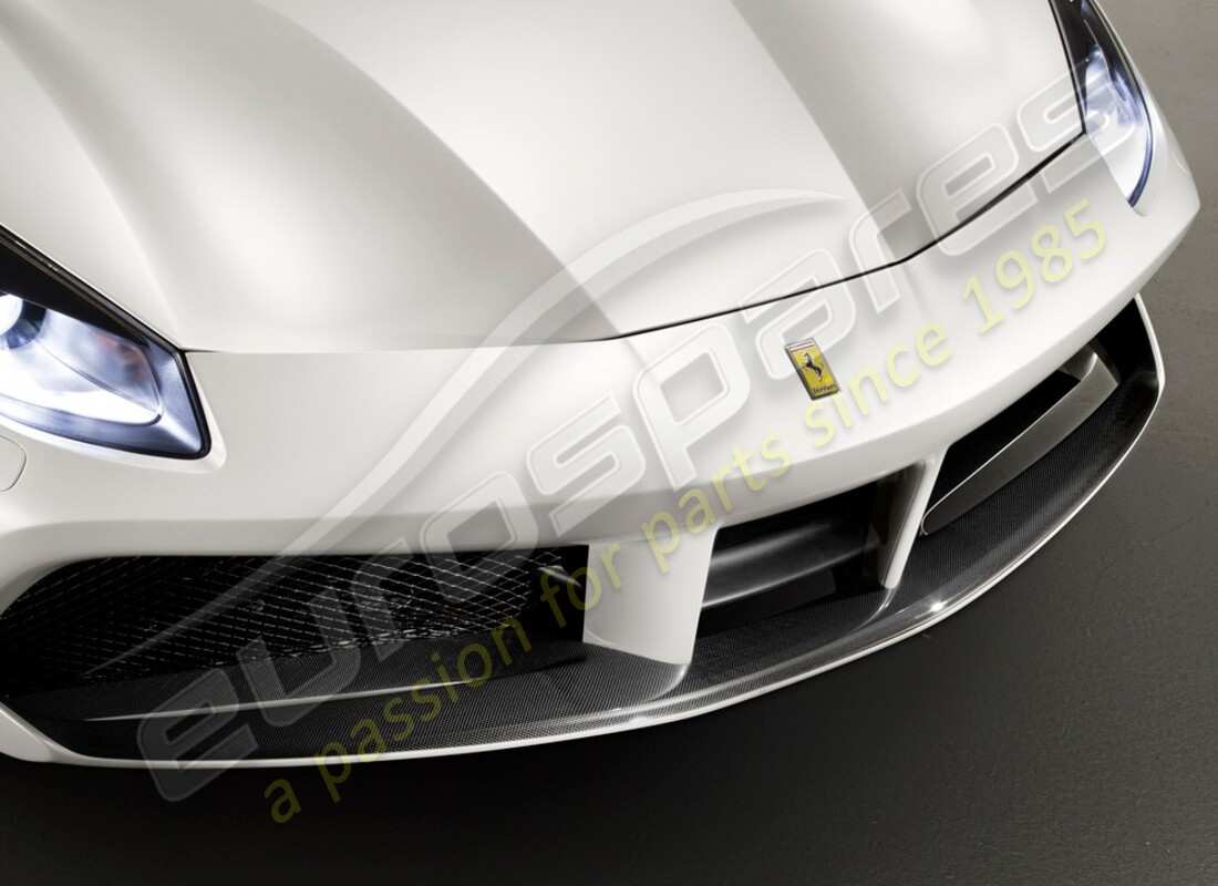 neu ferrari frontspoiler aus kohlefaser. teilenummer 86975110 (1)