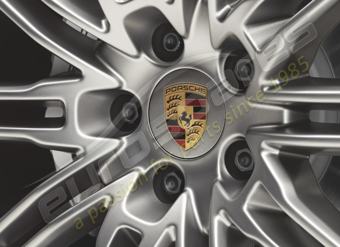 neue porsche radnabenkappen. teilenummer 00004460723 (1)