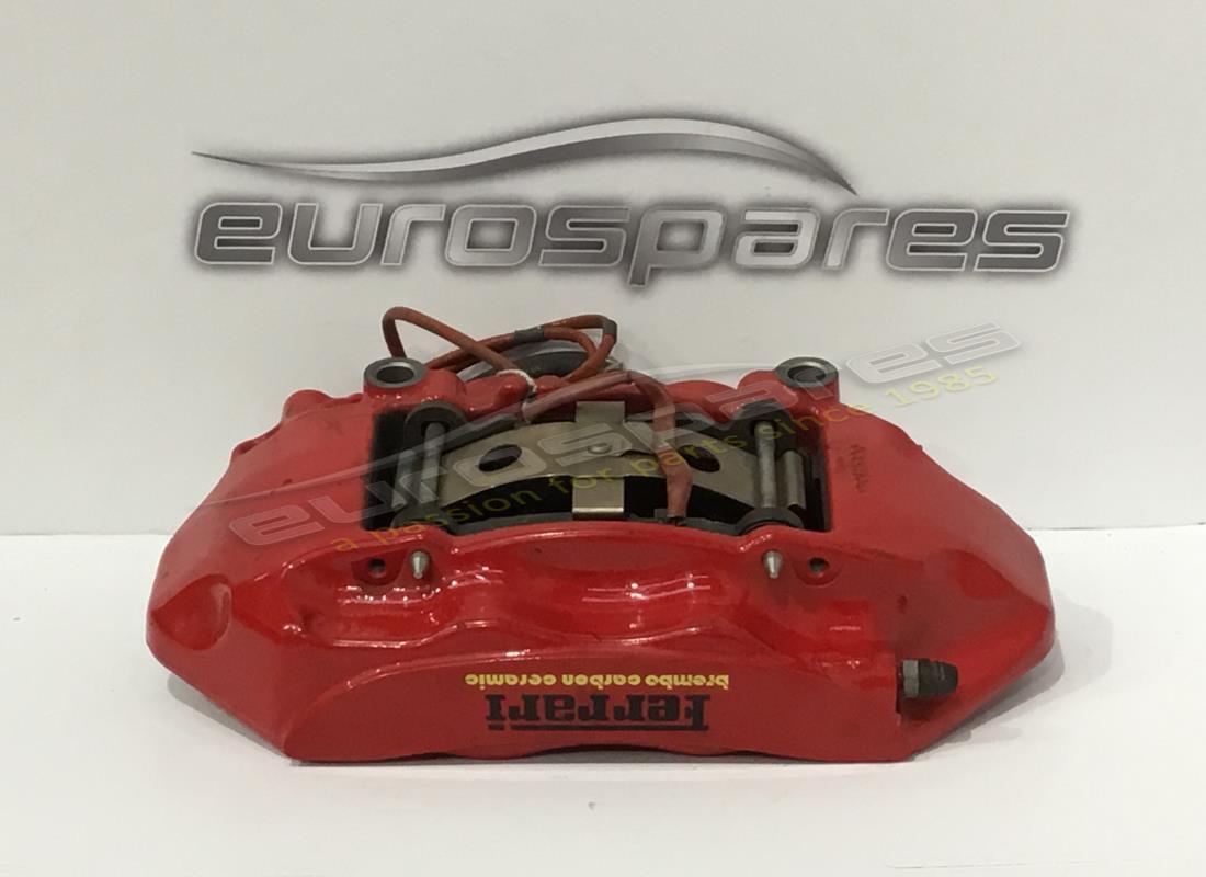 GEBRAUCHTER Ferrari LINKER HINTERER BREMSSATTEL MIT BELÄGEN-ROT- . TEILENUMMER 261786 (1)