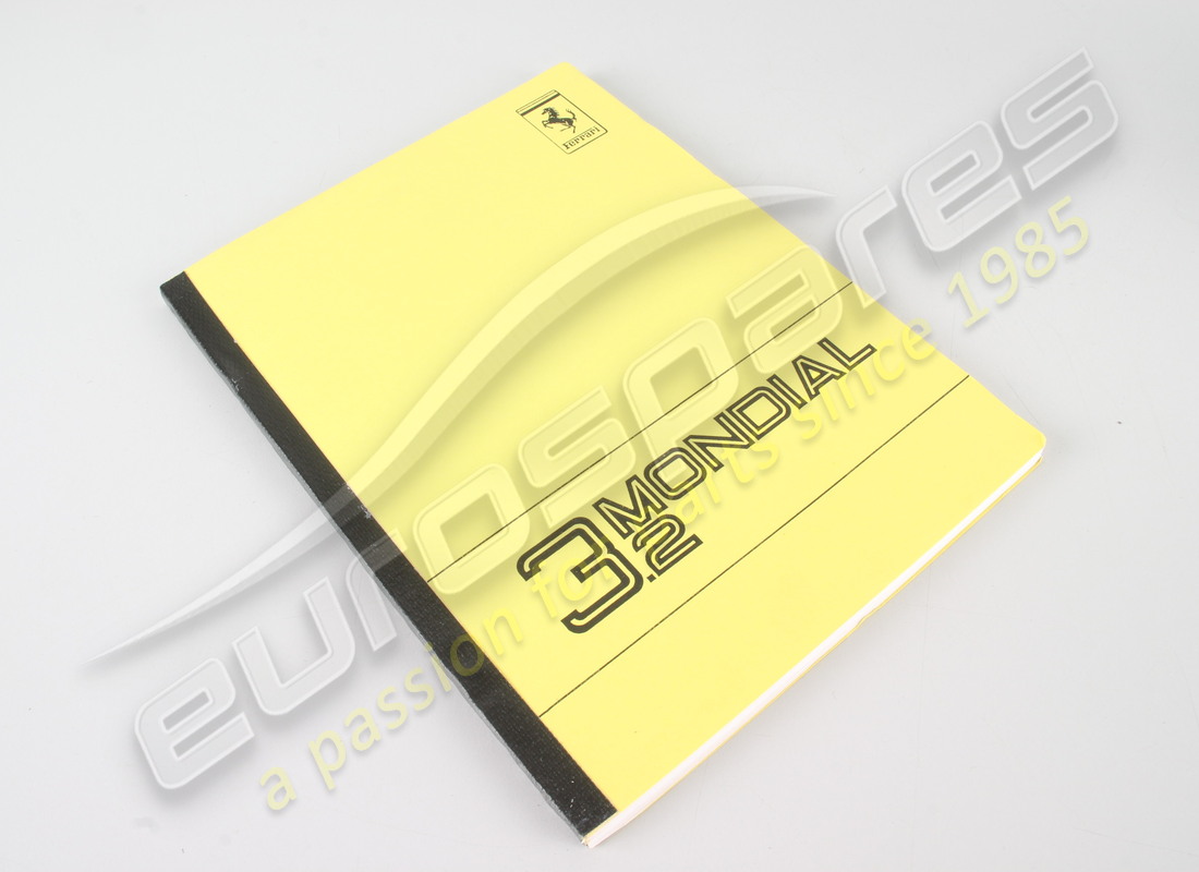 neu ferrari mondial 3.2 handbuch 1988 schweizer ausgabe. teilenummer 95990092 (1)