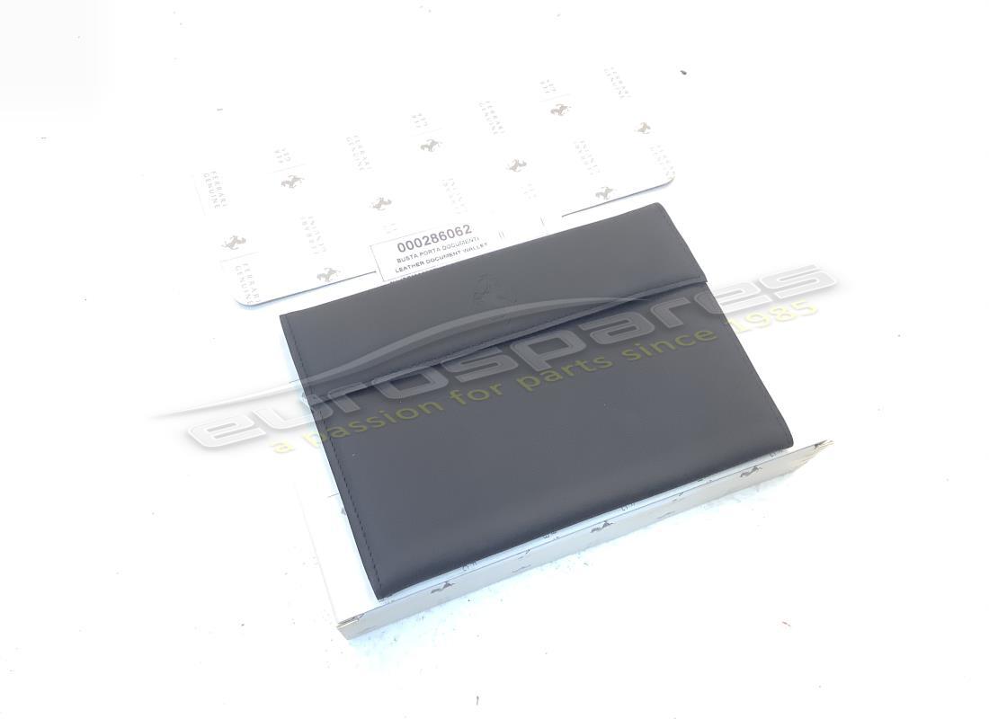 neue leder-dokumentenbrieftasche ferrari. teilenummer 286062 (1)