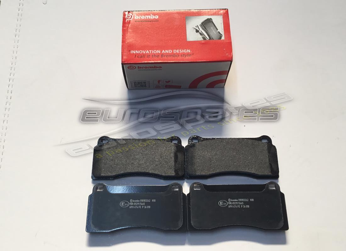 neuer ferrari hinterer pad-satz. teilenummer 148984a (1)