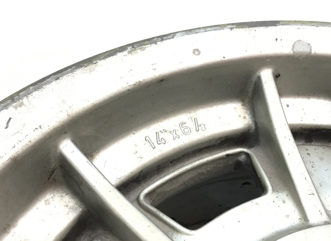 verwendet ferrari cromodora räder set 14 x 6½. teilenummer 108713set (3)
