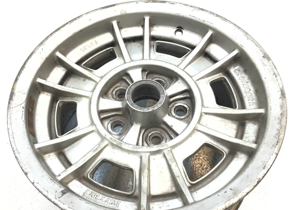 verwendet ferrari cromodora räder set 14 x 6½. teilenummer 108713set (2)