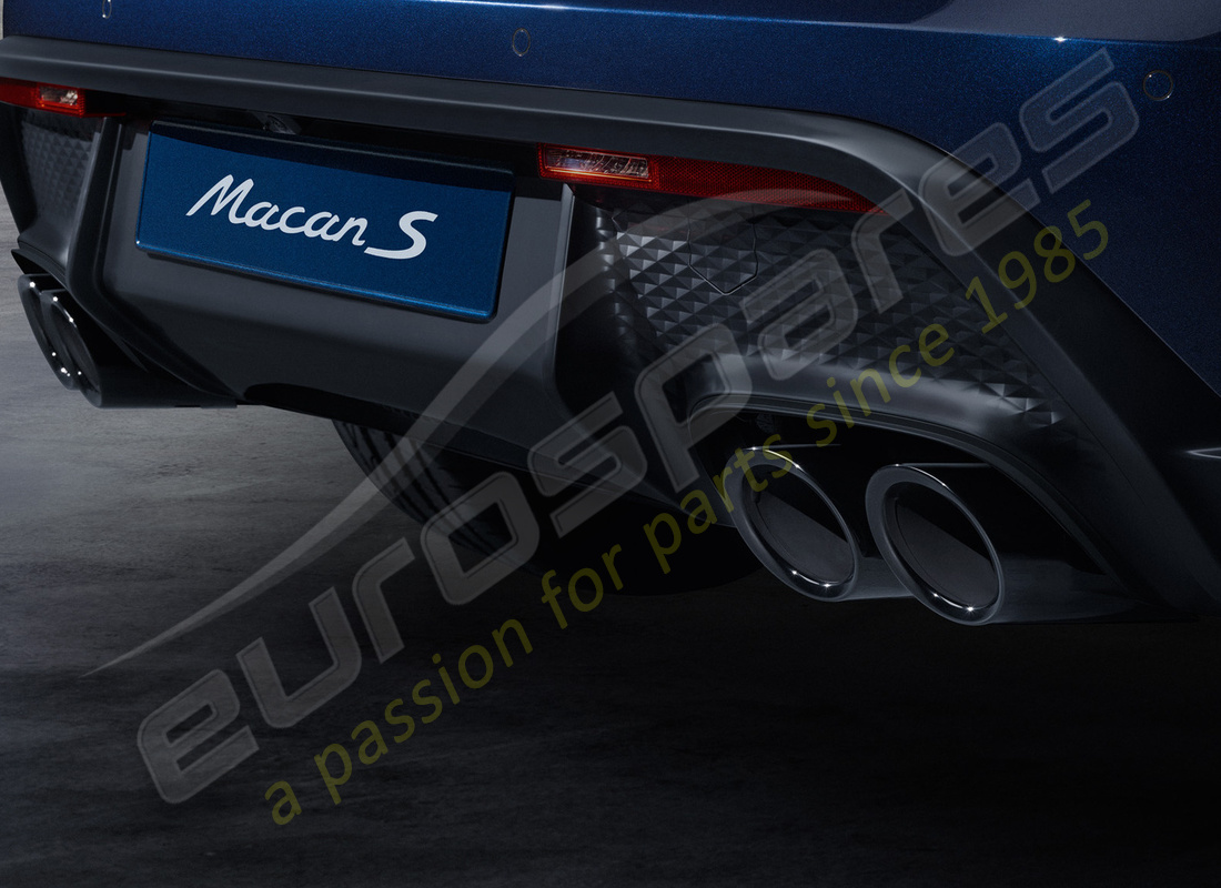 neu porsche sportart endrohre. teilenummer 95b044205a (2)