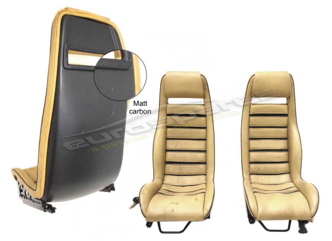 gebraucht lamborghini se30 lhd sitze (paar). teilenummer 009435014a (1)