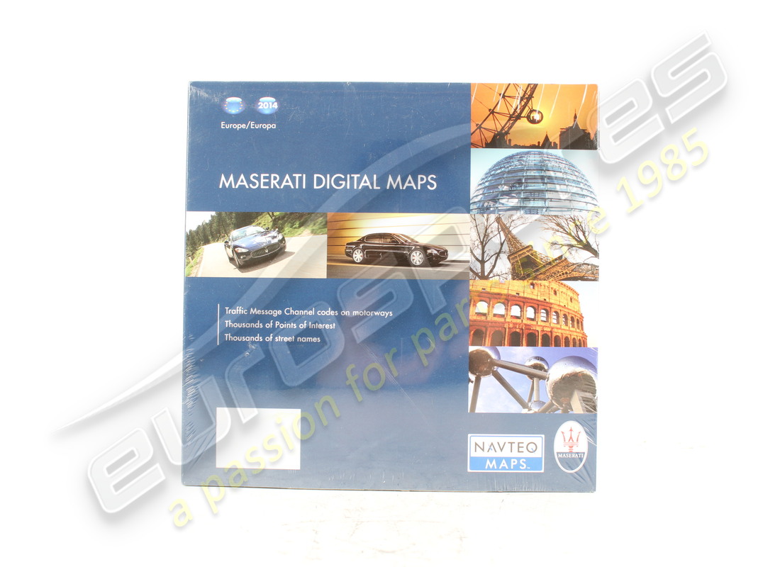 neu maserati 2014 navigationskarte-europa v. teilenummer 940000376 (1)