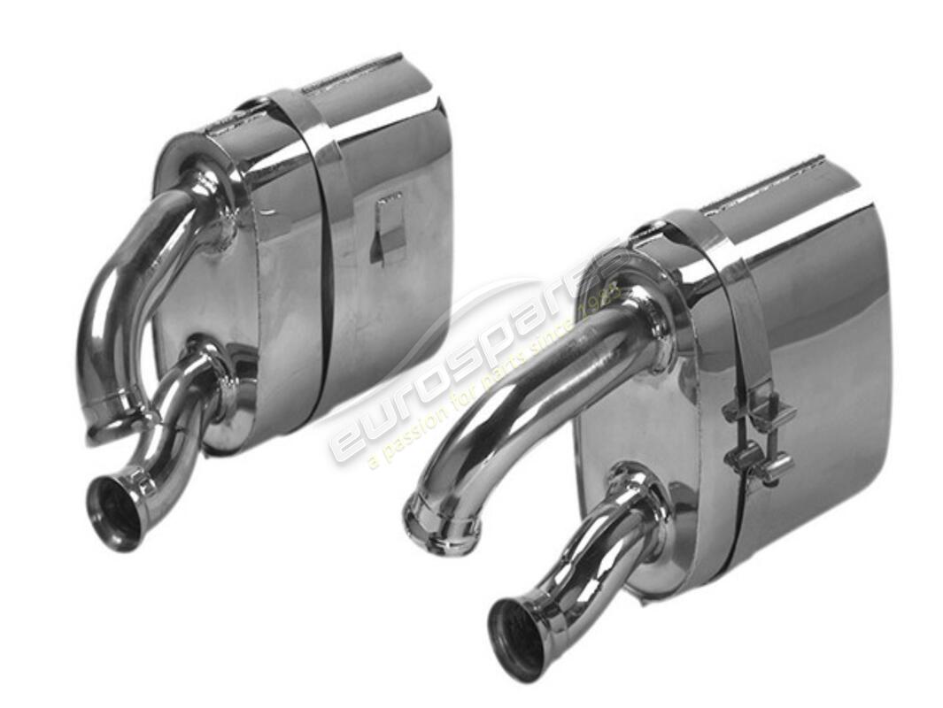 neuer tubi schalldämpfer 993 2s/4s/rs/carrera 2-4 (set). teilenummer 04039611000 (1)