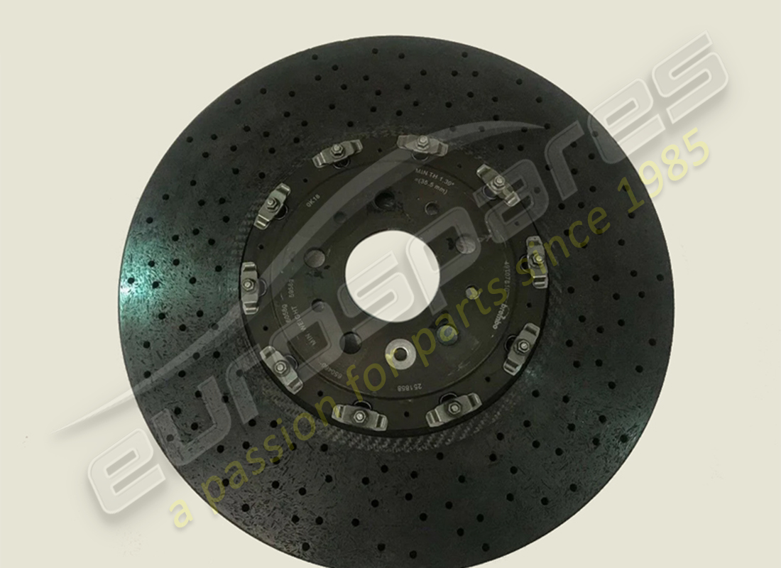 neue ferrari bremsscheibe vorne, 398 x 36 carbon-keramik. teilenummer 251858 (1)